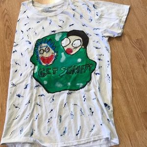 Rick and Morty get schwifty painted by me
